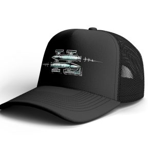 IL-egal – Șapcă trucker (alb / negru)