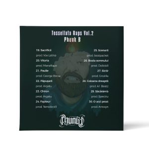 Phunk B – Tessellata Raps Vol. 2 (sticker + CD gratuit semnat)