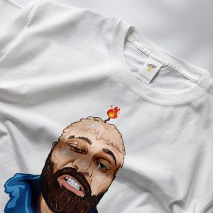 Phunk B – Tricou TSLT1 (alb / negru)