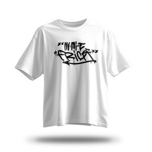 Viollent – Nu mi-e frica – Tricou oversize (alb / negru)